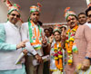 Mumbai Congress President Sanjay Nirupam & Ex.Min.& South Mumbai Congress Party Leader Milind Deora during Election Campaign & Candidates Election OffIce Inauguration In South Mumbai. Mumbai Congress President Sanjay Nirupam & Ex.Min.& South Mumbai Congress Party Leader Milind Deora during Election Campaign & Candidates Election OffIce Inauguration In South Mumbai.