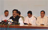 CHIEF MINISTER PRITHVIRAJ CHAVAN PRESS CONFERENCE AT MANTRALAYA.
