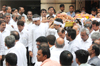 Senior Congress Leader & Ex.Union Minister Murli Deora Funeral in Mumbai.