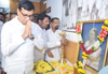 Maharashtra Congress President Balasaheb Thorat, and other leaders and workers in paying floral tributes to Smt.Indira Gandhi on her Birth Anniversary at MPCC office, Tilak Bhavan. Maharashtra Congress President Balasaheb Thorat, and other leaders and workers in paying floral tributes to Smt.Indira Gandhi on her Birth Anniversary at MPCC office, Tilak Bhavan.