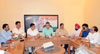Mumbai Congress President Milind Deora at Rajiv Gandhi Bhavan, Azad Maidan.