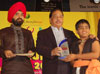 MINISTER NARAYAN RANE AND MLC CHARANSINGH SAPRA AT CLOSING CEREMONY OF MULUND FESTIVAL AT NIRMAL LIFE STYEL MULUND.