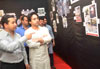 Mumbai Poth Holes Exihibition by MLA Nitesh Rane at Marathi Patrakar Sangh Azad Maidan. Mumbai Poth Holes Exihibition by MLA Nitesh Rane at Marathi Patrakar Sangh Azad Maidan.