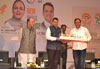 Finance Minister Arun Jaitley & Chief Minister Devendra Fadnavis at during # I Am New India Programme at Vile Parle.