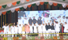 AICC Vice President Rahul Gandhi during Marathwada Melava at Nanded & Parbhani Maharashtra.