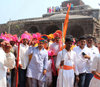#ShivJayanti Sindhudurgh Fort MLA Nitesh Narayan Rane.