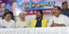 Congress Party Senior Leader Sushilkumar Shinde & RPI Leader MOS Ramdas Athawale together at Sakinaka.