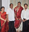 MINISTER NARAYANRAO RANE VISITED MUMBAI CONGRESS PRESIDENT & MLA KRIPA SHANKAR SINGH RESIDENCE AT BANDRA ON GANAPATI FESTIVAL