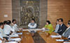 A Delegation on the Issue of Rehabilitation of the People Staying on Airport Land in Mumbai Met Chief Minister Devendra Fadnavis at Vidhan Bhavan.