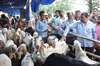 Ex Minister & MLA Mohd. Arif Nasim Khan visit Deonar Abattoir before Bakra Eid .