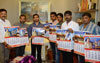 MLA Nitesh Narayanrao Rane Unveils New Year -2015 Swabhimaan Sanghatana Calendar. MLA Nitesh Narayanrao Rane Unveils New Year -2015 Swabhimaan Sanghatana Calendar.