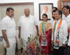 NCP Supremo Sharad Pawar & NCP Mumbai President Sachin Ahir at Silver Oak. NCP Supremo Sharad Pawar & NCP Mumbai President Sachin Ahir at Silver Oak.