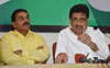 MPCC President Ashok Chavan Press Conference at Gandhi Bhavan Tanna House.