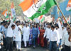 MP.Priya Dutt during Protest Rally against BMC. MP.Priya Dutt during Protest Rally against BMC.