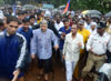 "Halla Bol" Maha Morcha Protest Rally in Mumbai against Demolition of Buddhabhushan Press & Ambedkar Bhavan. "Halla Bol" Maha Morcha Protest Rally in Mumbai against Demolition of Buddhabhushan Press & Ambedkar Bhavan.