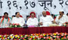 NCP CHIEF & UNION MINISTER SHARAD PAWAR IN PANCHAYAT RAJ STATE LEVEL SEMINAR AT PUNE.
