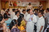M.P.& EX.UNION MINISTER GURUDAS KAMAT IN CONGRESS PARTY WORKER'S MEETING IN HIS CONSTITUENCY.