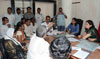 MP.Priya Dutt during Protest Rally against BMC. MP.Priya Dutt during Protest Rally against BMC.