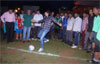 MP.PRIYA DUTT IN FOOTBALL TOURNAMENT AT KALINA AIRPORT GROUND. MP.PRIYA DUTT IN FOOTBALL TOURNAMENT AT KALINA AIRPORT GROUND.
