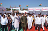 MP. & EX.UNION MINISTER GURUDAS KAMAT IN JOB FAIR AT DINDOSHI.