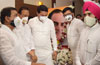 Congress Party Leaders Paying Tribute to Former Prime Minister Rajiv Gandhi on his Death Anniversary. Congress Party Leaders Paying Tribute to Former Prime Minister Rajiv Gandhi on his Death Anniversary.