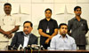 Congress Leader Narayanrao Rane Press Confrence at Nagpur Sapphire Hall Hotel Centre Point.