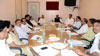 Congress Party Leader's Meeting at Gandhi Bhavan.