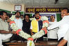 RPI PRESIDENT RAMDAS ATHAWALE AT MUMBAI MARATHI PATRKAR SANGH CST.