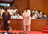 Newly Elected MLC Ramraje Nimbalkar taking Oath at Vidhan Bhavan. Newly Elected MLC Ramraje Nimbalkar taking Oath at Vidhan Bhavan.