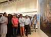 Politician's & Cine Star's Visited Shiv Sena Chief Uddhav Thackeray's Photo Exhibition at Jehangir Art Gallery.