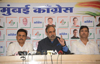 Mumbai Congress Press Conference Congress Party Senior Leader Anand Sharma & MRCC Presdent Sanjay Nirupam .