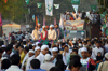 MRCC President Sanjay Nirupam in Eid Milad Processsion at Andheri.