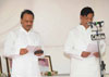 CHIEF MINISTER PRITHVIRAJ CHAVAN & DY.CHIEF MINISTER AJIT PAWAR AT MANTRALAYA. CHIEF MINISTER PRITHVIRAJ CHAVAN & DY.CHIEF MINISTER AJIT PAWAR AT MANTRALAYA.