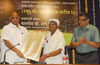 SHARAD PAWAR FELICITED APPASAHEB PATIL WITH YASHWANTRAO CHAVAN AWARD FOR AGRICULTURE AT Y.B.CHAVAN HALL. SHARAD PAWAR FELICITED APPASAHEB PATIL WITH YASHWANTRAO CHAVAN AWARD FOR AGRICULTURE AT Y.B.CHAVAN HALL.