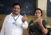 Assembly Election-2014 Vote Casting.
