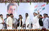 Congress Presudent Rahul Gandhi during Public Meeting at BKC Bandra.