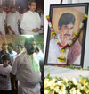 Shiv Sena Chief Udhav Thakare & RPI Leader Ramdas Athawale Paying Last Respect to BJP Leader Gopinath Munde at Worli.