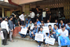 NSUI Protest at Mumbai University Kalina