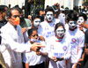 Chief Minister Uddhav Thackarey inaugurates Azadi Ka Amrut Mohstav at August Kranti Maidan.