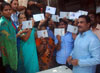 Rajiv Gandhi Jivandayee Aarogya Yojana Card Distribution In Chandivali By The Hands Of Guardian Minister NASIM KHAN.