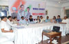 Mumbai Congress Coordination Committee Meeting at C.K.Naidu Hall CCI Club Churchgate.