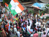 186-Mumbadevi Assembly Congress Party Candidate Amin Patel Padyatra.