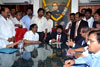 RPI PRESIDENT & EX.M.P.RAMDAS ATHAWALE TOOK CHARGE OF PEOPLE'S EDUCATION SOCIETY'S PRESIDENT AT SIDDHARTH COLLAGE ANAND BHAVAN FORT.
