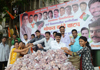 Youth Congress Celebrating Peculiar Raksha Bandhan in Mumbai.