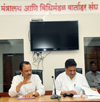 CHIEF MINISTER PRITHVIRAJ CHAVAN & DY.CHIEF MINISTER AJIT PAWAR AT VIDHAN BHAVAN AT THE END OF BUDGET SESSION IN MUMBAI. CHIEF MINISTER PRITHVIRAJ CHAVAN & DY.CHIEF MINISTER AJIT PAWAR AT VIDHAN BHAVAN AT THE END OF BUDGET SESSION IN MUMBAI.