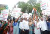 Mumbai Congress Protest Against Minister Vinod Tawade Submitted Fake Degree Qualification at Azad Maidan. Mumbai Congress Protest Against Minister Vinod Tawade Submitted Fake Degree Qualification at Azad Maidan.