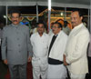 CHIEF MINISTER PRITHVIRAJ CHAVAN WITH MINISTER'S & MLA'S AT RAMGIRI NAGPUR.