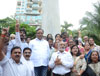 All Party Leader's Homage to Krantiveer's on Occasion of Kranti Din at August Kranti Maidan Gawalia Tank.