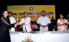 MSSIDC CELEBRATE'S GOLDEN JUBILEE IN PRESENCE OF MINISTER FOR INDUSTRY NARAYANRAO RANE AT RAVINDRA RAVINDRA NATYA AUDITORIUM.