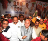 Newly Elected MLC Bhai Jagtap Felicitation in Chief Presence of CWC Member AICC Gen. Sec.Ex.MP Gurudas Kamat at Andheri D.N.Nagar Centre. Newly Elected MLC Bhai Jagtap Felicitation in Chief Presence of CWC Member AICC Gen. Sec.Ex.MP Gurudas Kamat at Andheri D.N.Nagar Centre.